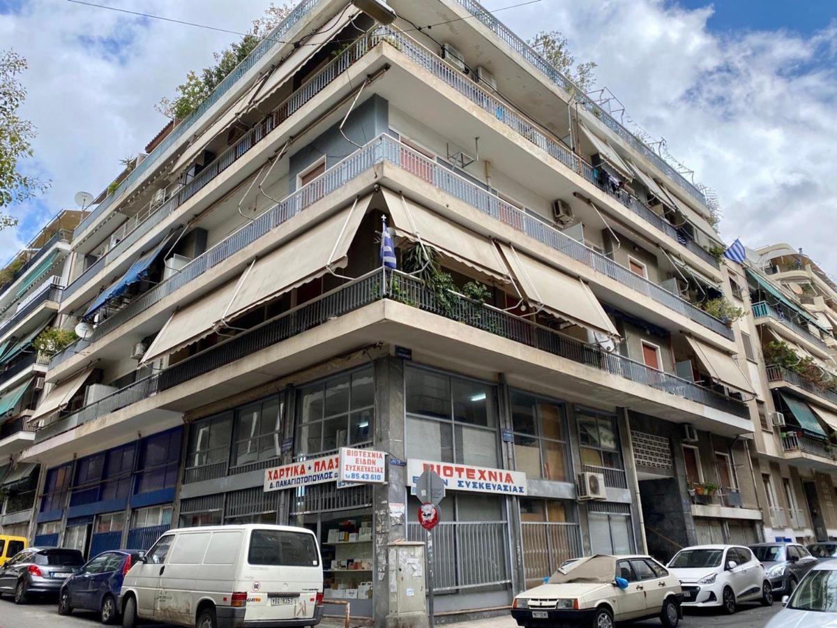 Ferienwohnung Charming Flat With An Amazing View Athen Exterior foto