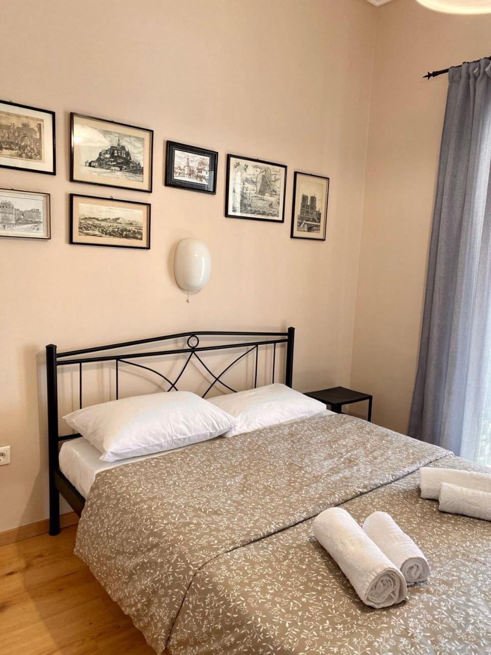Ferienwohnung Charming Flat With An Amazing View Athen Exterior foto