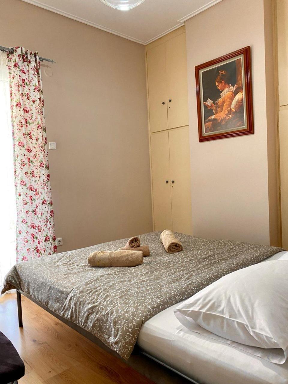Ferienwohnung Charming Flat With An Amazing View Athen Exterior foto
