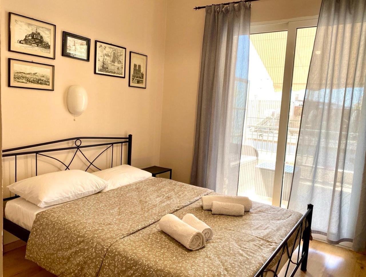 Ferienwohnung Charming Flat With An Amazing View Athen Exterior foto