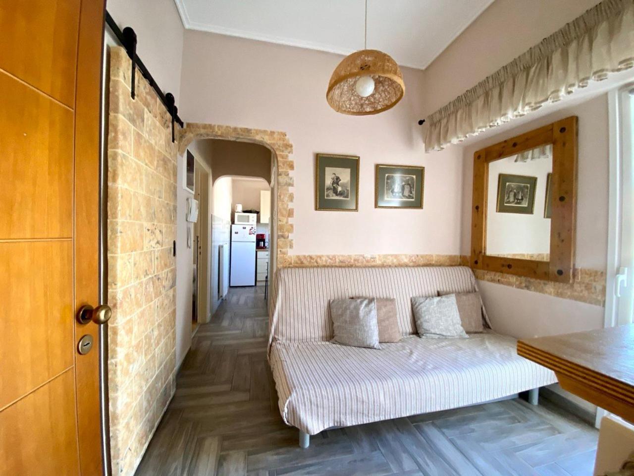 Ferienwohnung Charming Flat With An Amazing View Athen Exterior foto