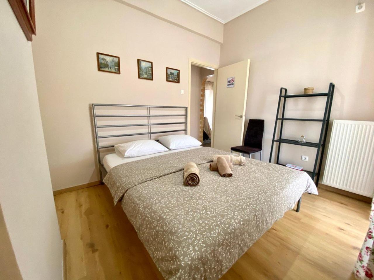 Ferienwohnung Charming Flat With An Amazing View Athen Exterior foto