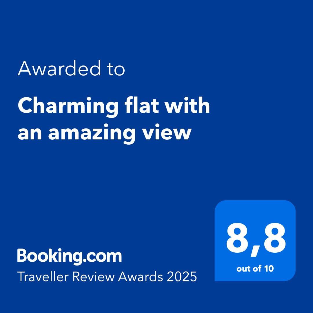 Ferienwohnung Charming Flat With An Amazing View Athen Exterior foto